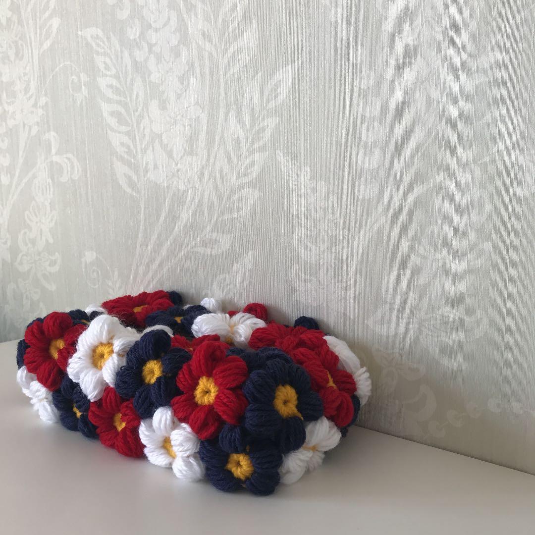 113 モリーの花のティッシュボックスカバー