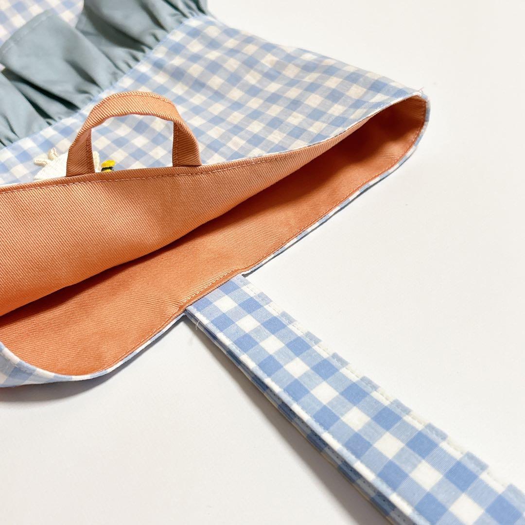 レッスンバッグ　ギンガムチェック　入園入学セット　体操着袋　上履き入れ