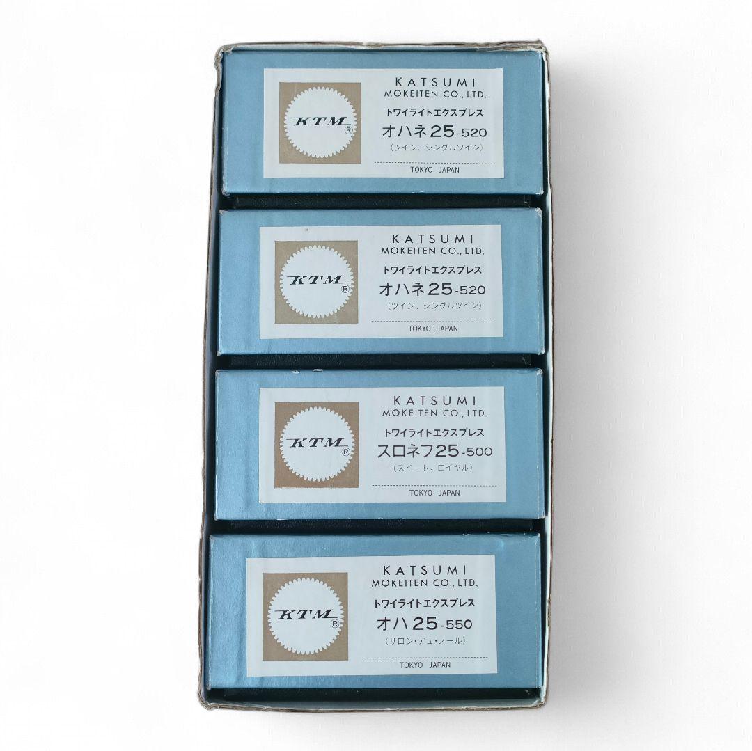 【KTM】トワイライトエクスプレス 増結4輌セット カツミ HOゲージ 鉄道模型