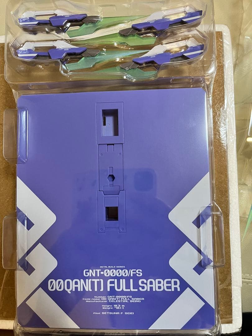 L BUILD ダブルオークアンタ フルセイバー　＋オプションパーツ