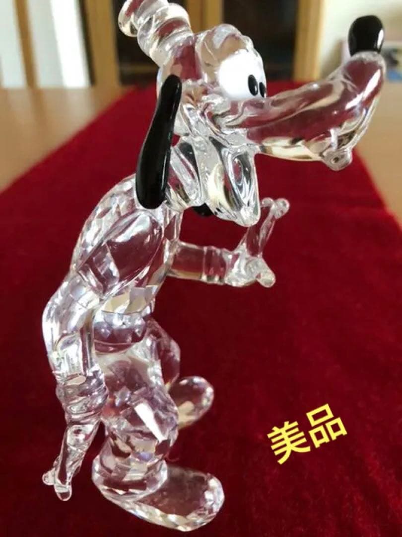 ［グーフィー］スワロフスキー　オブジェ　ディズニー　美品