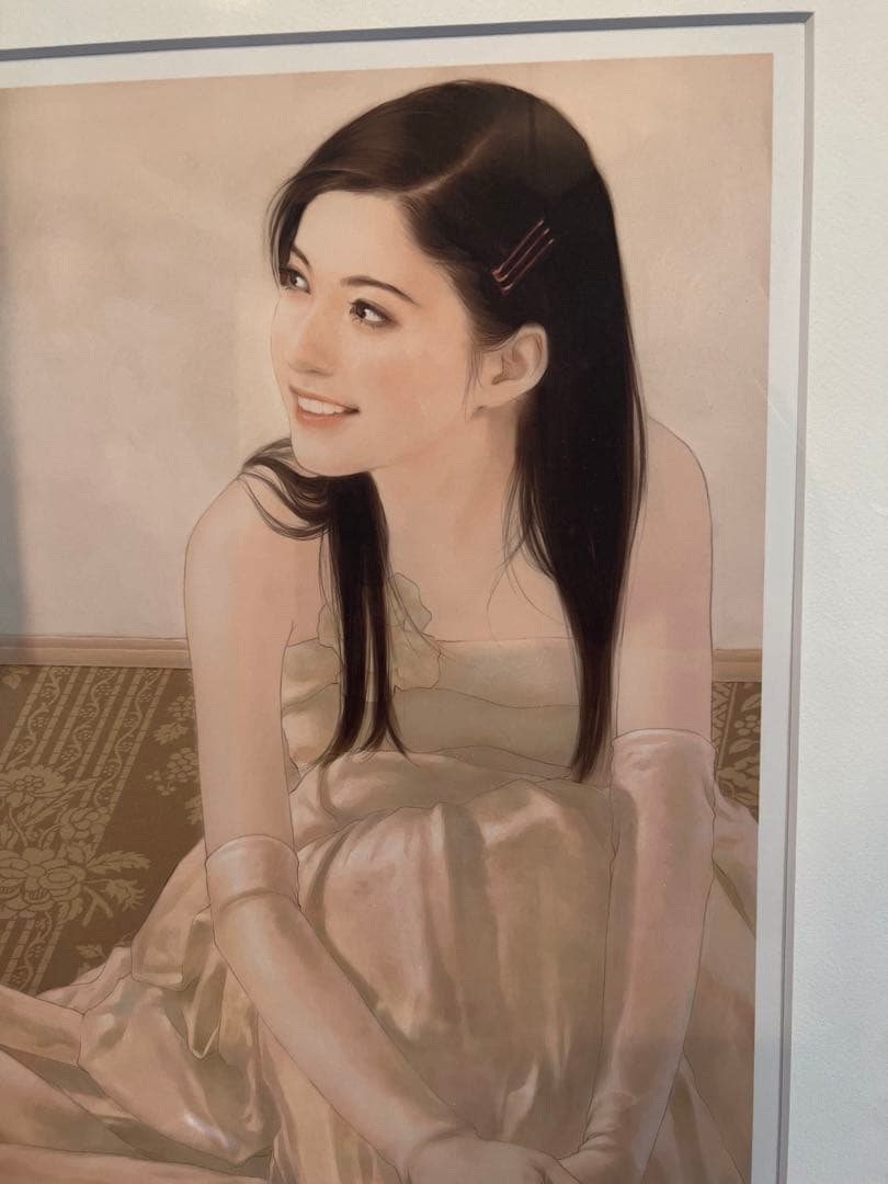 平凡&陳淑芬　恋愛　スケッチ　ジグレ　保証書付　絵画　人物画