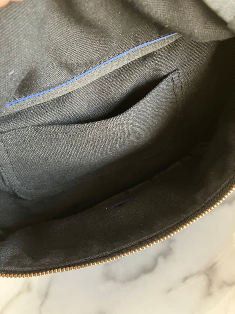 933 みかりん♡プロフ必読♡ヒョウ柄 デニムリメイクボディバッグ　2点