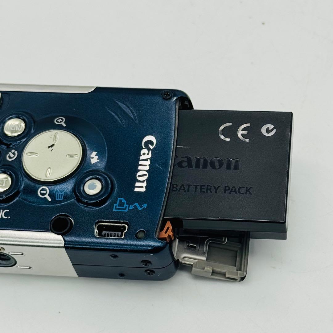 【動作品/美品】Canon IXY DIGITAL L2 ネイビー PC1108