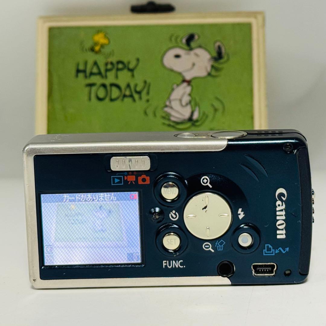 【動作品/美品】Canon IXY DIGITAL L2 ネイビー PC1108