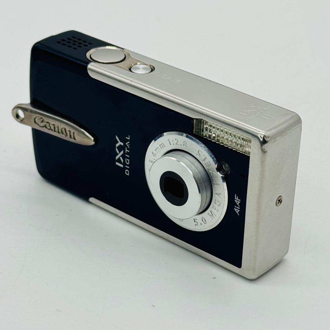 【動作品/美品】Canon IXY DIGITAL L2 ネイビー PC1108