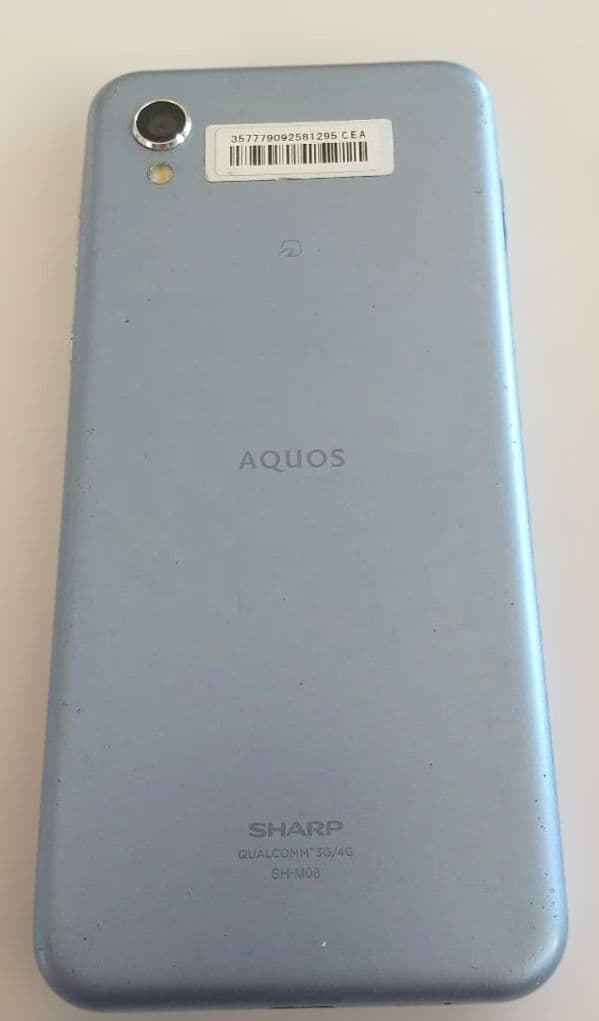 AQUOS sense2 SH-M08 アーバンブルーSIMフリー本体
