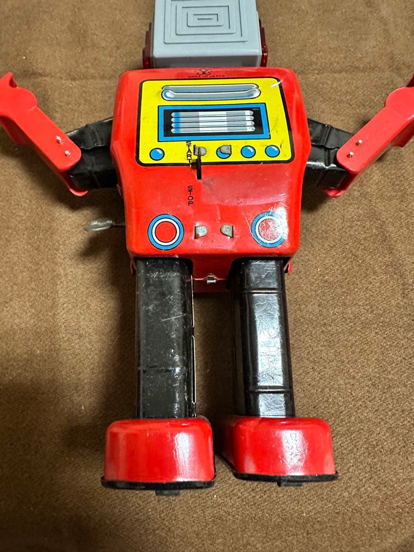 マイティロボット ブリキ MECHANICAL MIGHTY ROBOT