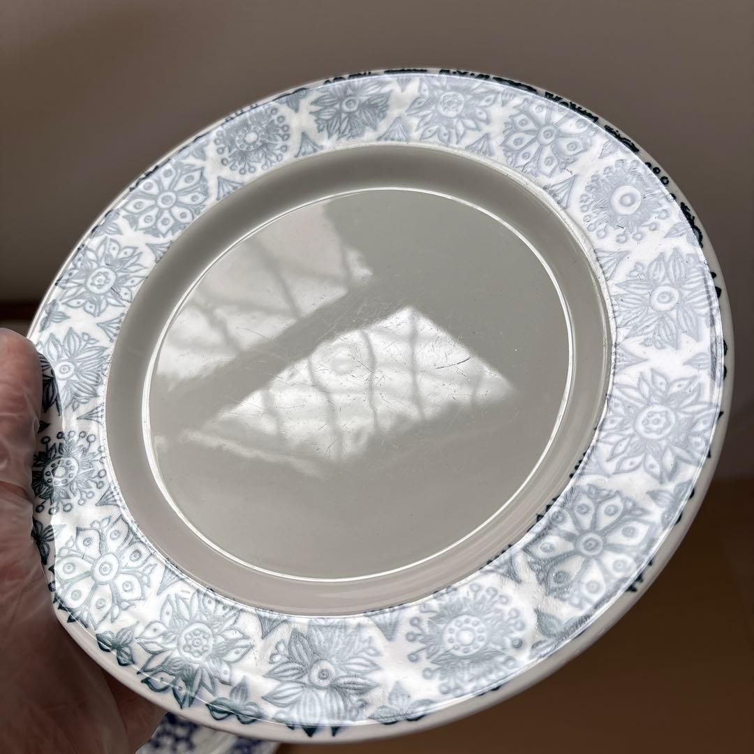 アラビア　ガーデニア　他　ロールストランド　ジッレ　プレート　3枚セット