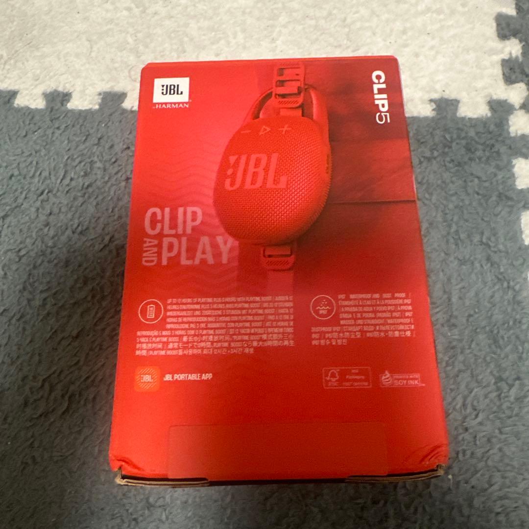 JBL CLIP5 ワイヤレススピーカー 新品