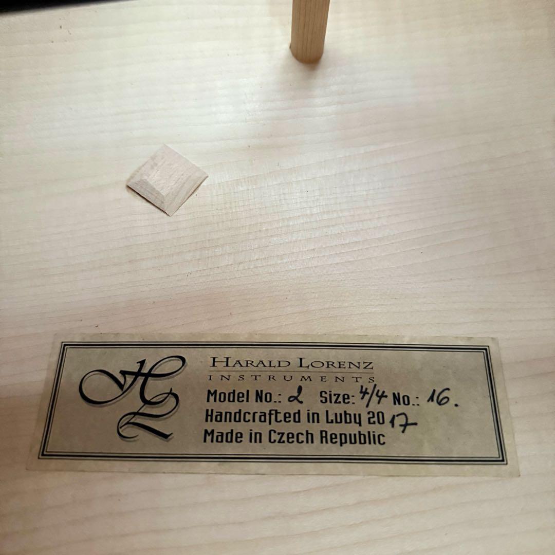 【極上品】Harald Lorenz #2 No.2 4/4 2017年製