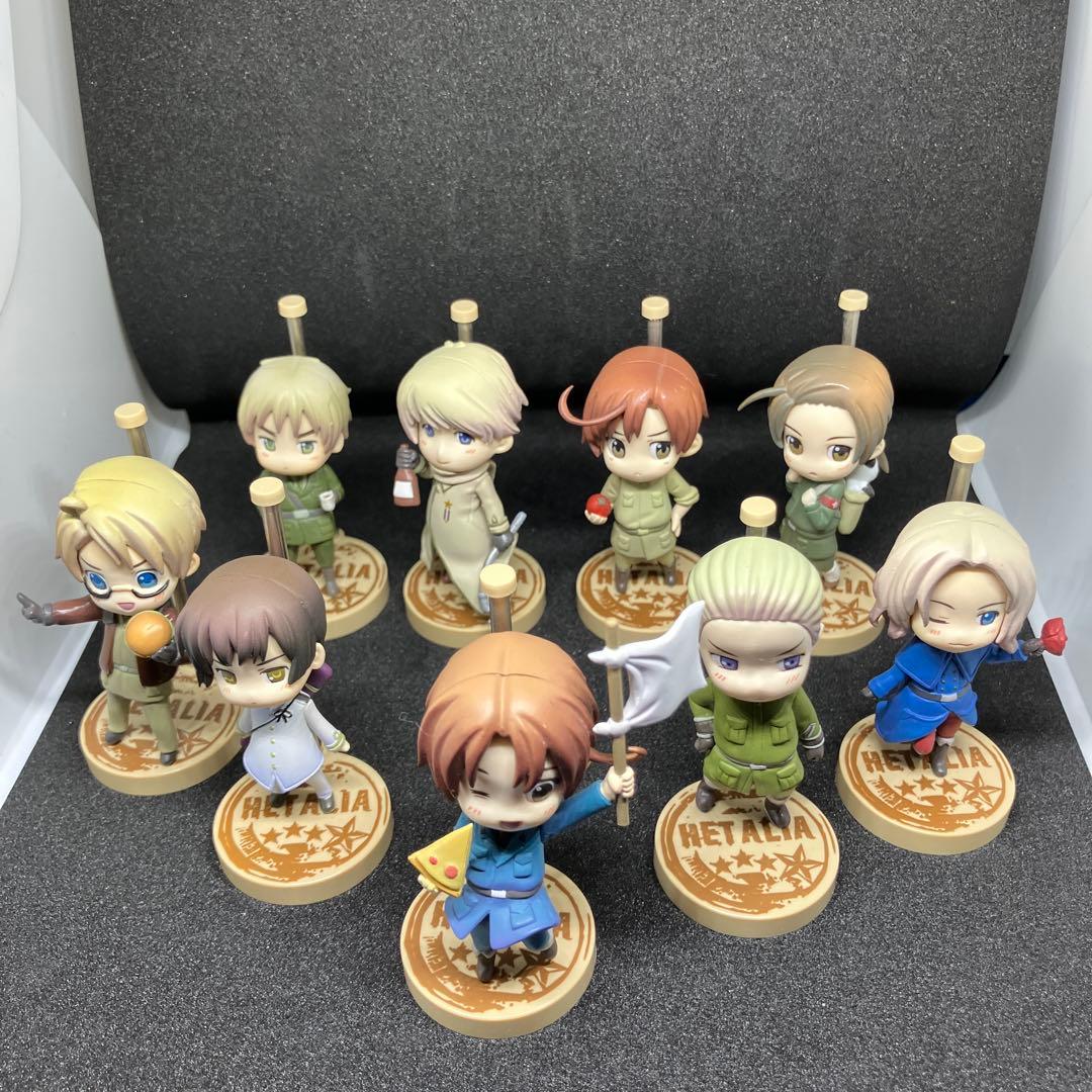全9種セット 「ワングランデフィギュアコレクション ヘタリア」 本体不備