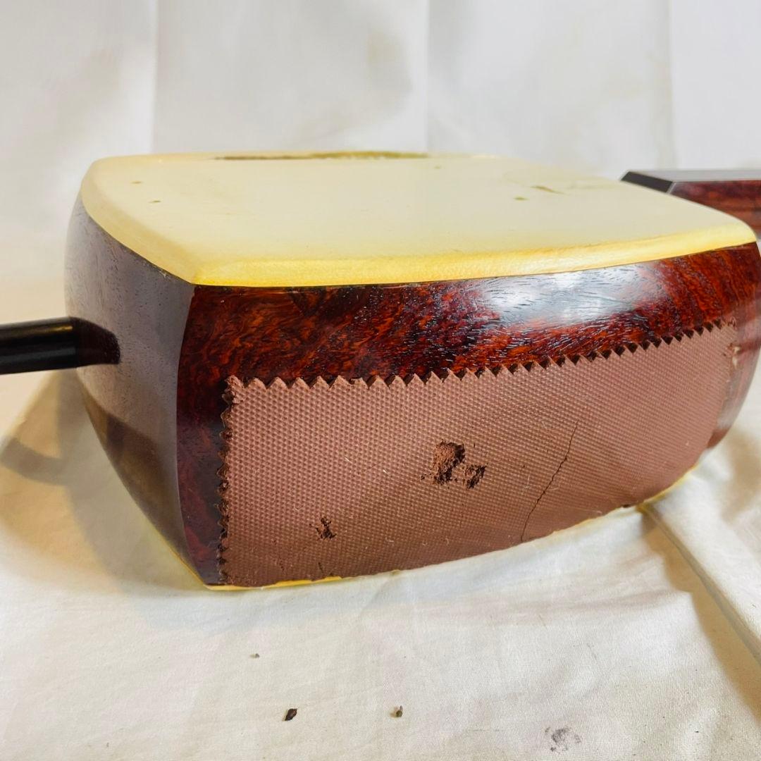 三味線　丸胴　中棹　1枚溝