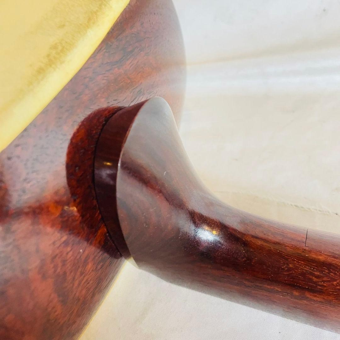 三味線　丸胴　中棹　1枚溝