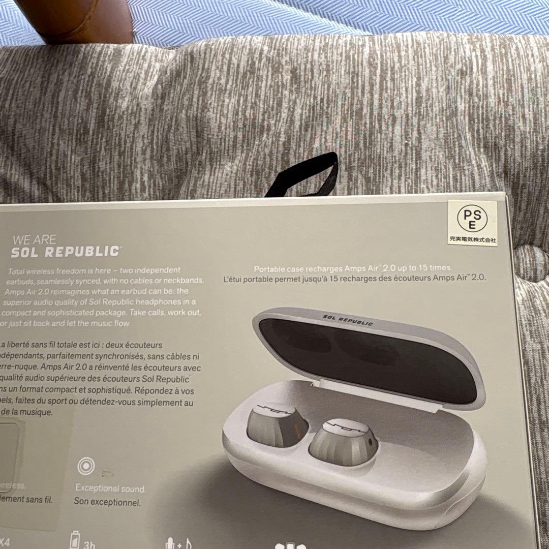 SOL REPUBLIC AMPS AIR 2.0 ワイヤレスイヤフォン