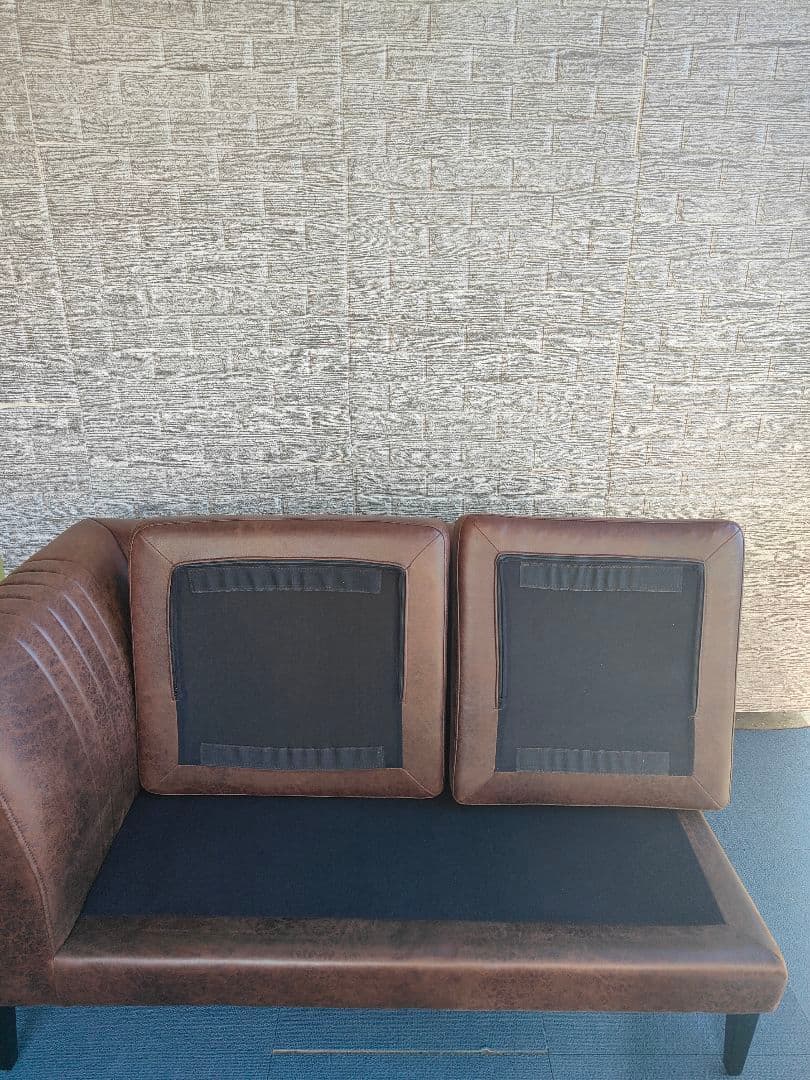 CRASHGATE グレス 2人掛け ソファ 右片肘 鉄脚