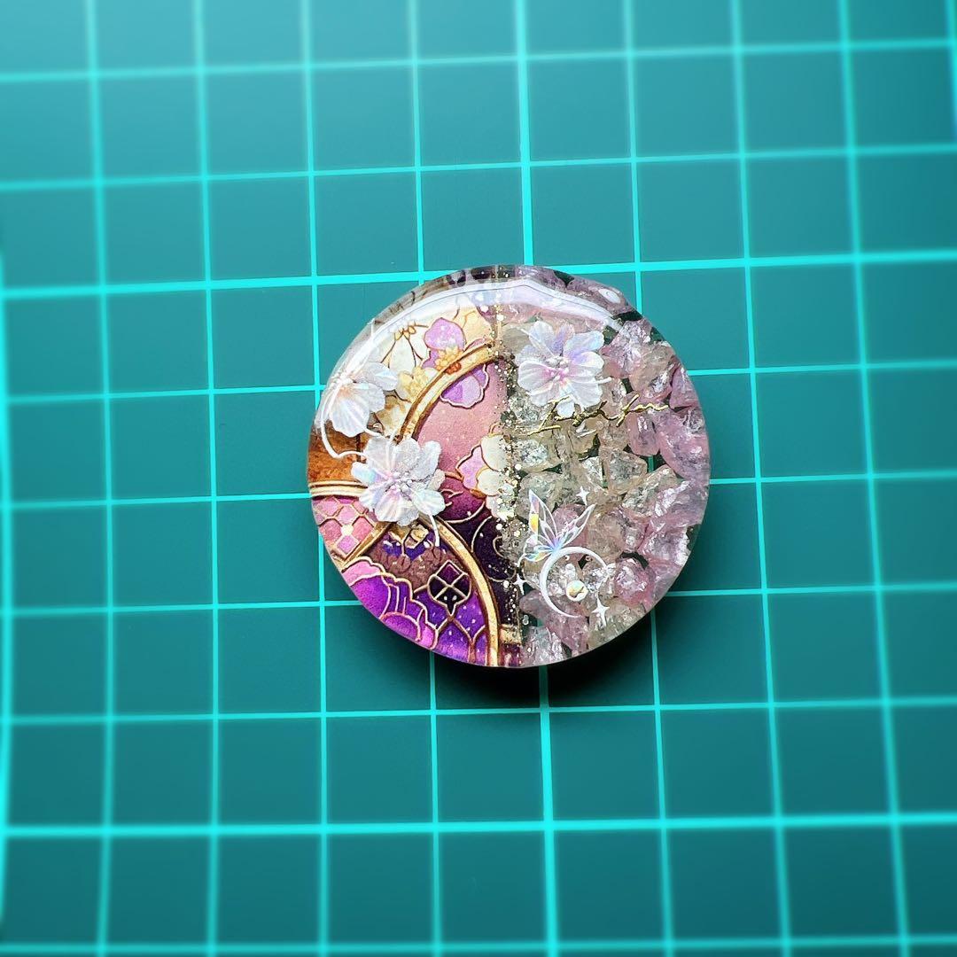 レジン ヘアゴム さざれ石 No.833