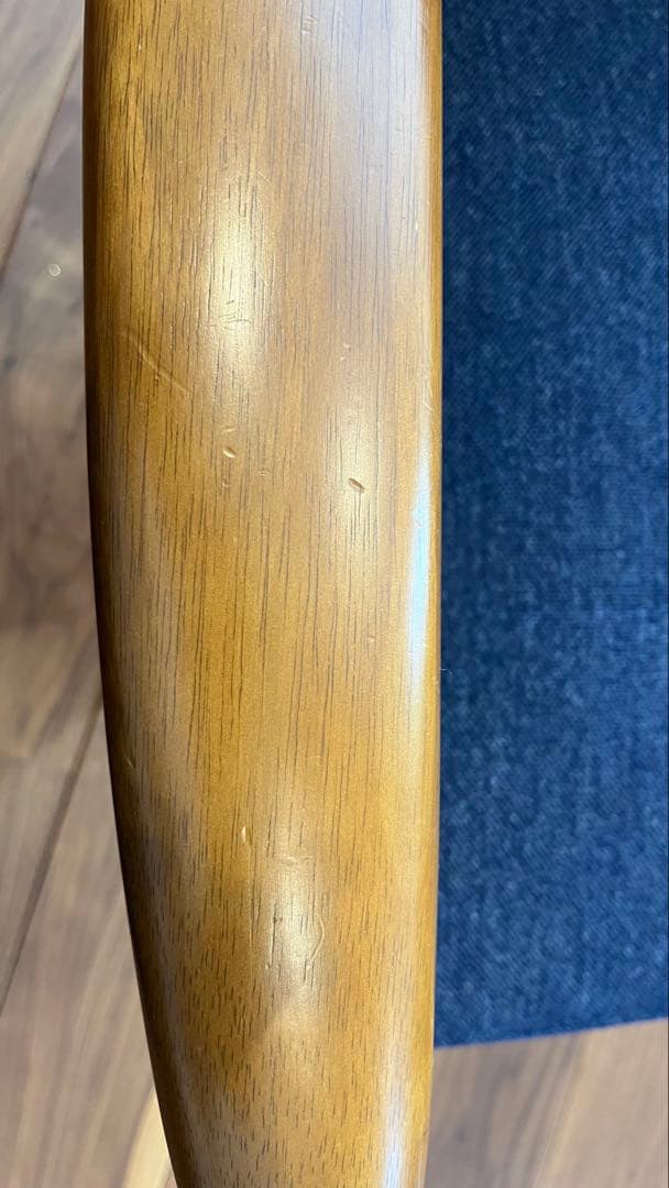 【送料込】カリモク60 Kチェア 1シーター タープブルー