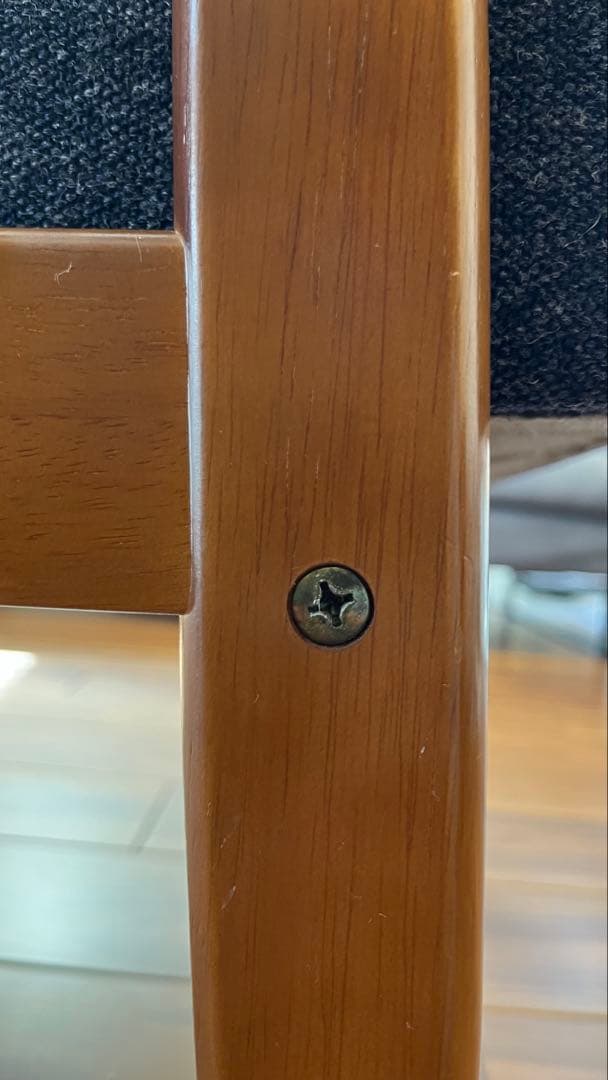 【送料込】カリモク60 Kチェア 1シーター タープブルー