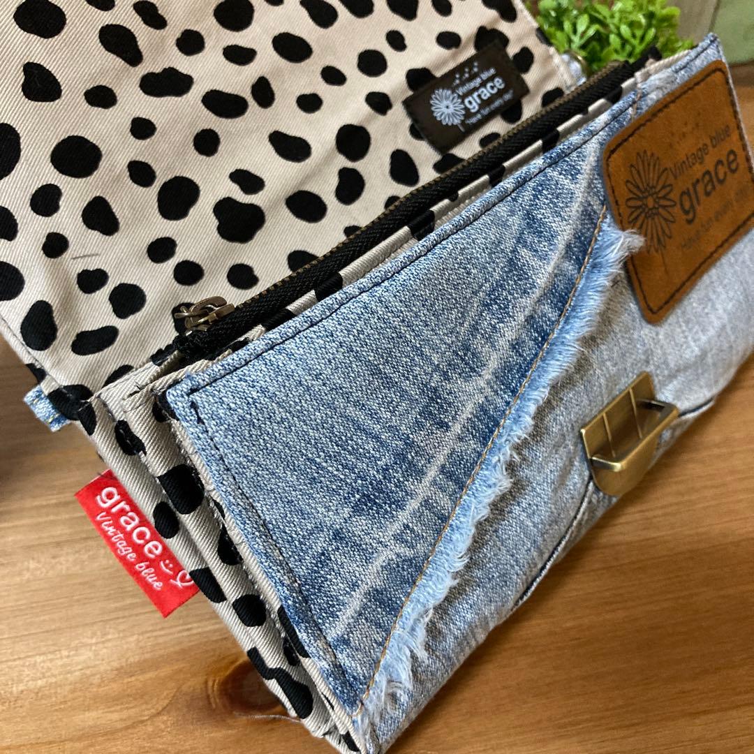 デニムリメイク 長財布☆☆☆