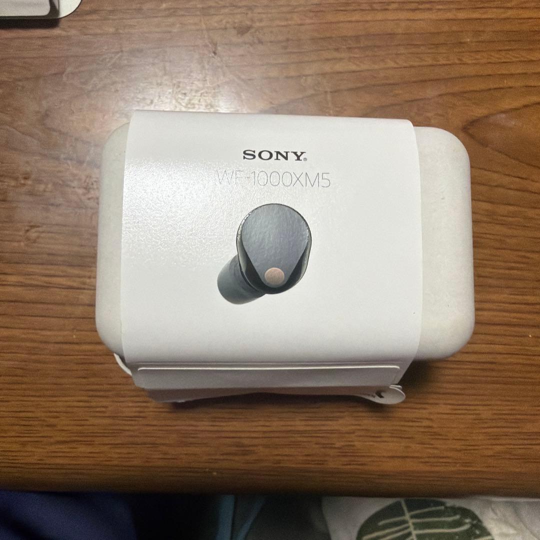 SONY ワイヤレス ステレオヘッドセット WF-1000XM5 ブラック　中古