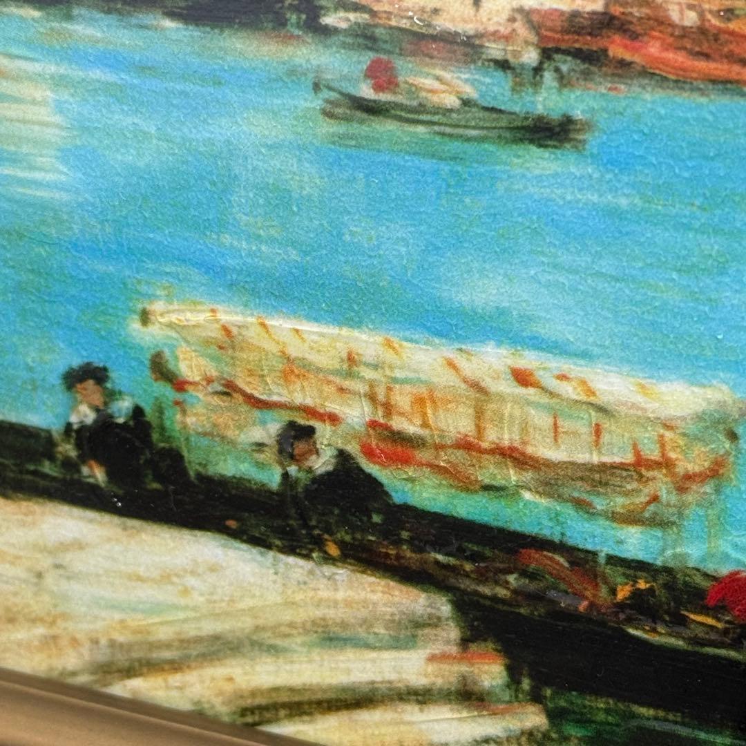 H22KZ31 ブータン サンタ・マリア・デッラ・サルーテ聖堂 複製絵画 額装