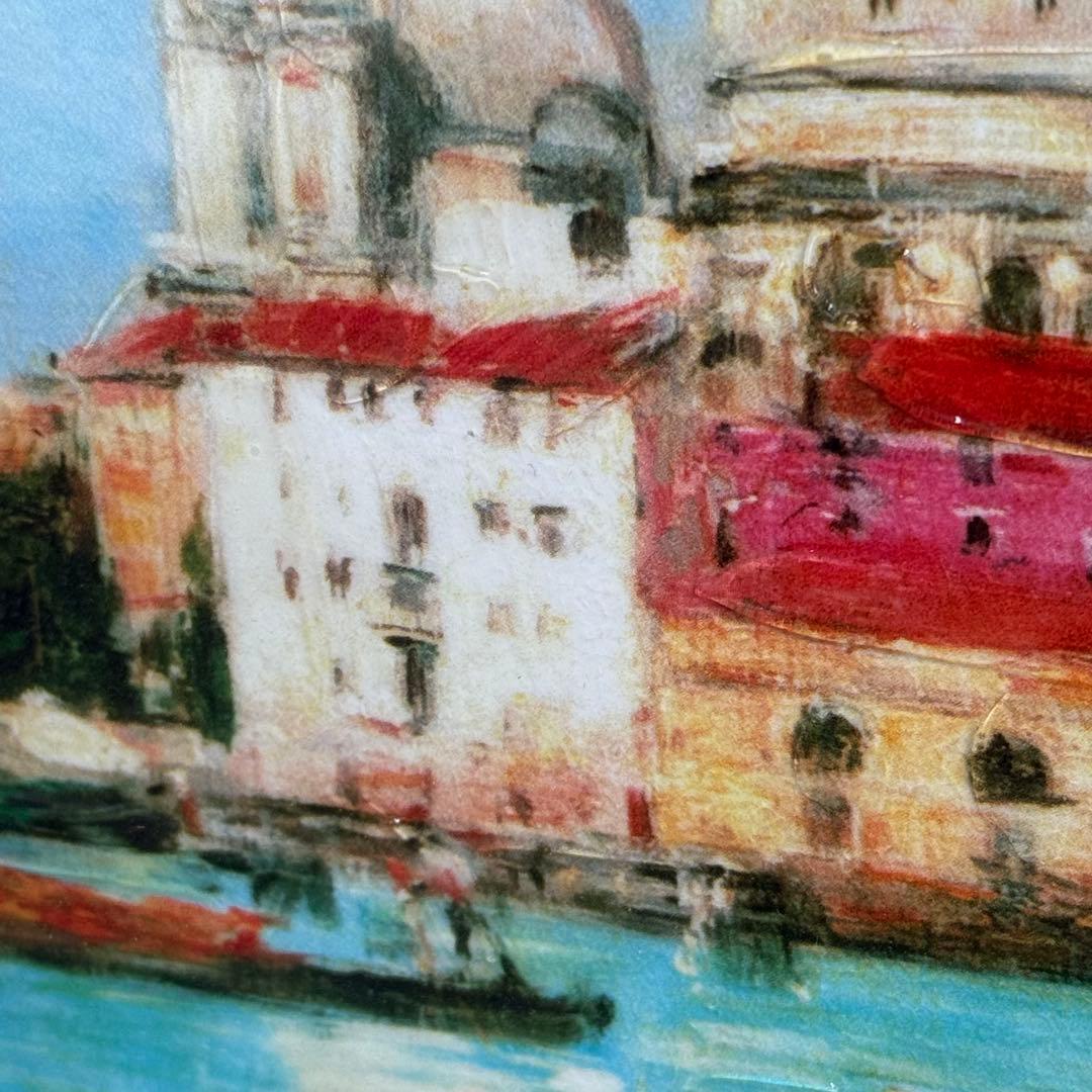 H22KZ31 ブータン サンタ・マリア・デッラ・サルーテ聖堂 複製絵画 額装