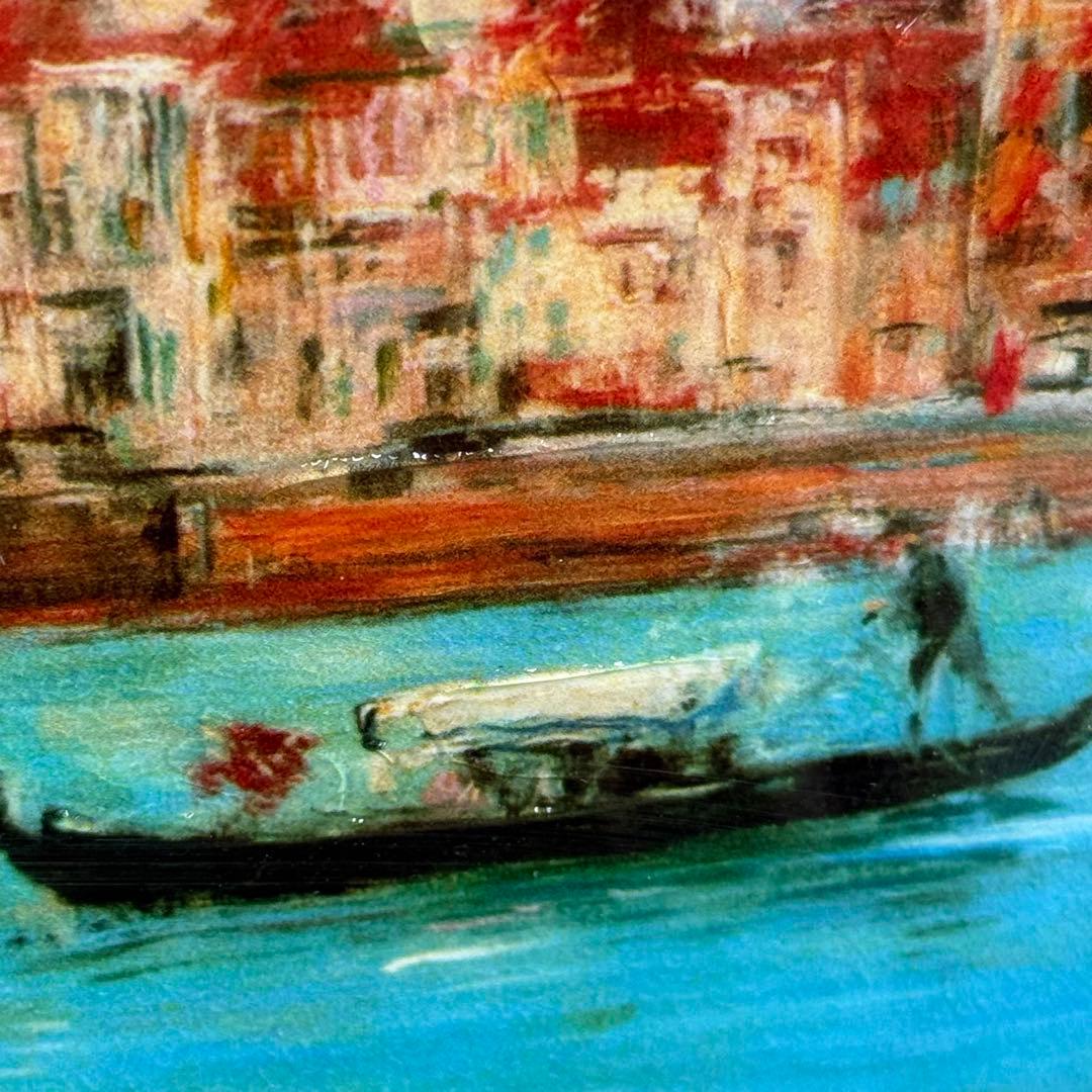 H22KZ31 ブータン サンタ・マリア・デッラ・サルーテ聖堂 複製絵画 額装