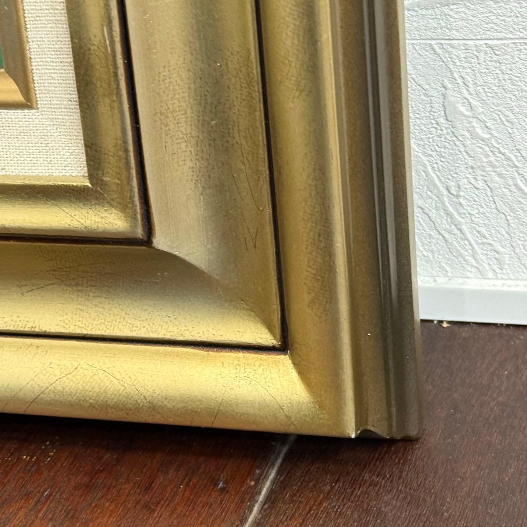 H22KZ31 ブータン サンタ・マリア・デッラ・サルーテ聖堂 複製絵画 額装