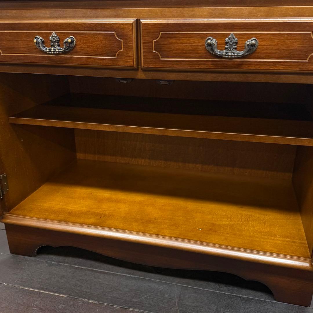 H22K9a カリモク コロニアル ライティングビューロー 約21万