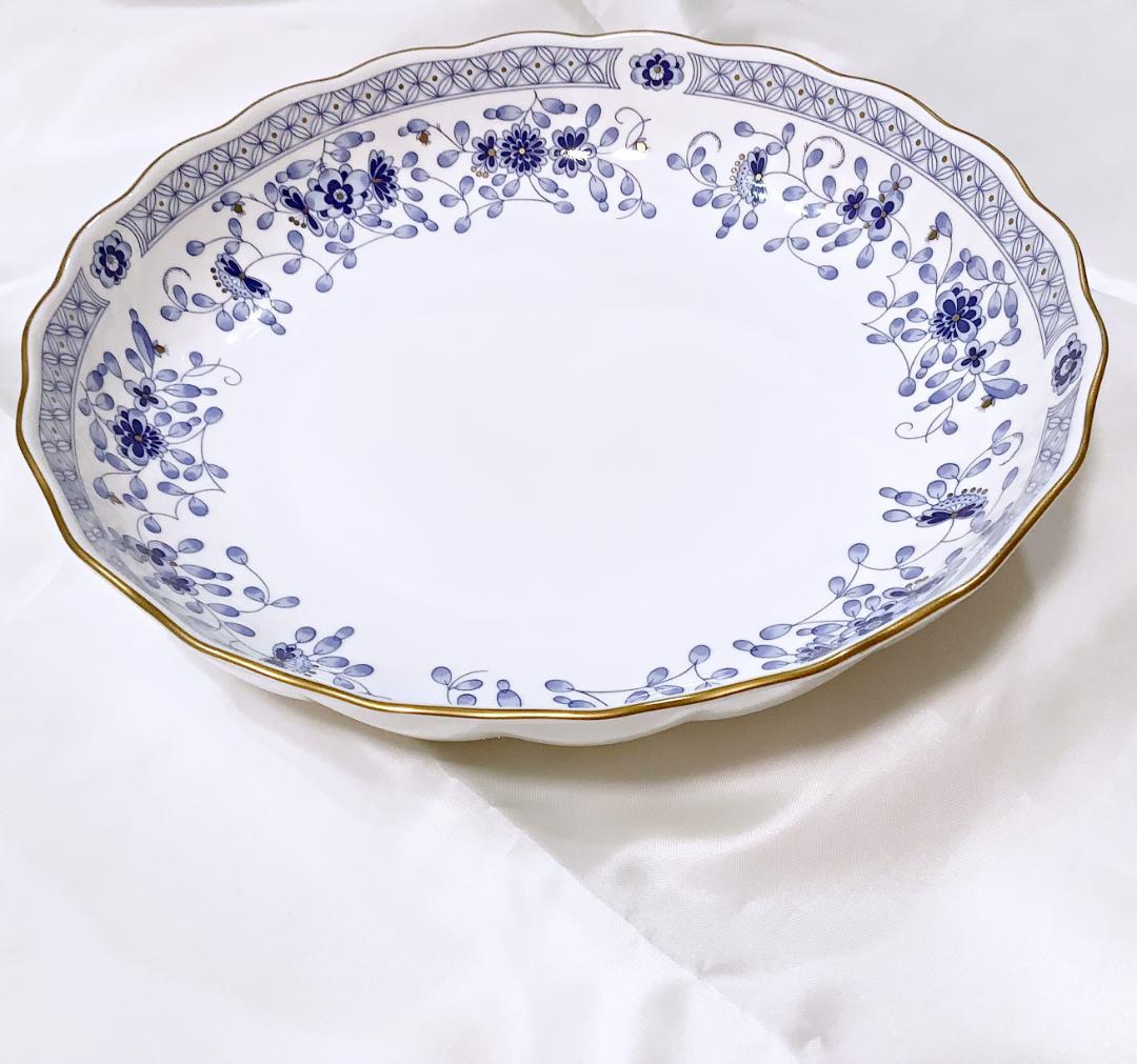 NARUMI ナルミ　大皿　２枚　Milano　ミラノ　セット　金縁　金飾　金彩