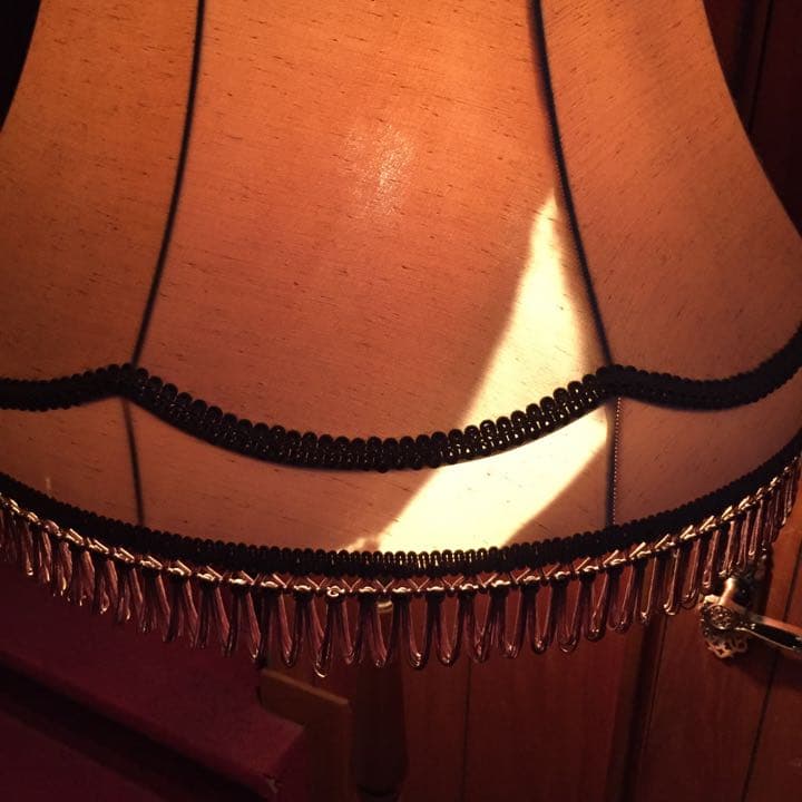 スタンドライト/アンティーク/ウッド/ナショナル