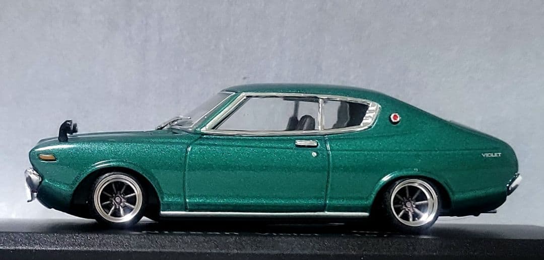 1/43　日産　バイオレット改　ワタナベ　ホイール　アルミ製　深リム