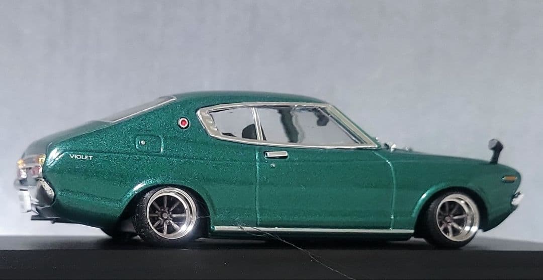 1/43　日産　バイオレット改　ワタナベ　ホイール　アルミ製　深リム