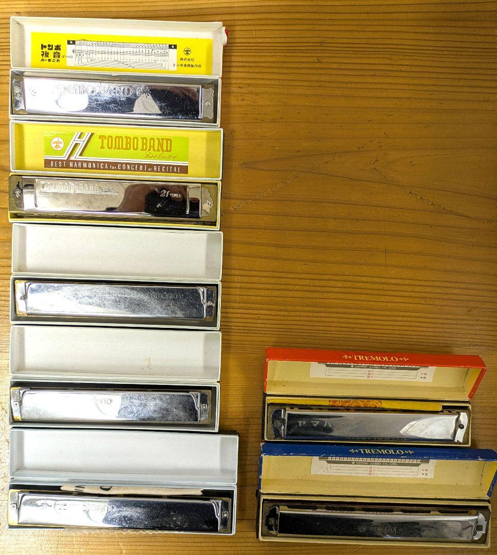 TOMBO BAND & YAMAHA ハーモニカ　まとめ売り