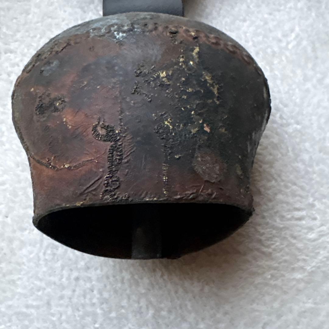 アンティーク スイス製カウベル（大）2個セット　熊鈴　ドアベル