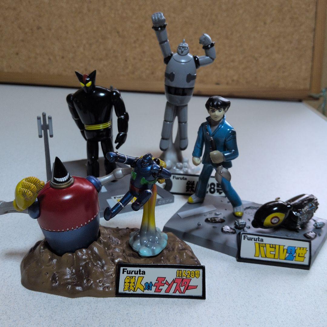 レトロフィギュアまとめ売り みなしごハッチ　バカボン　獅子丸　　 にゃんこ先生等