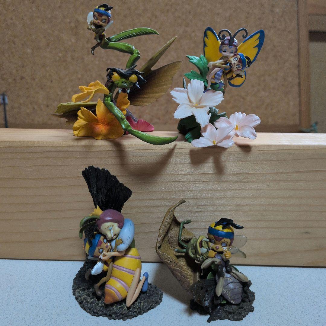 レトロフィギュアまとめ売り みなしごハッチ　バカボン　獅子丸　　 にゃんこ先生等