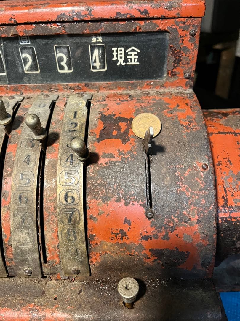 アンティークレジスター レトロレジスター 金銭登録機 セイコー金銭登録機