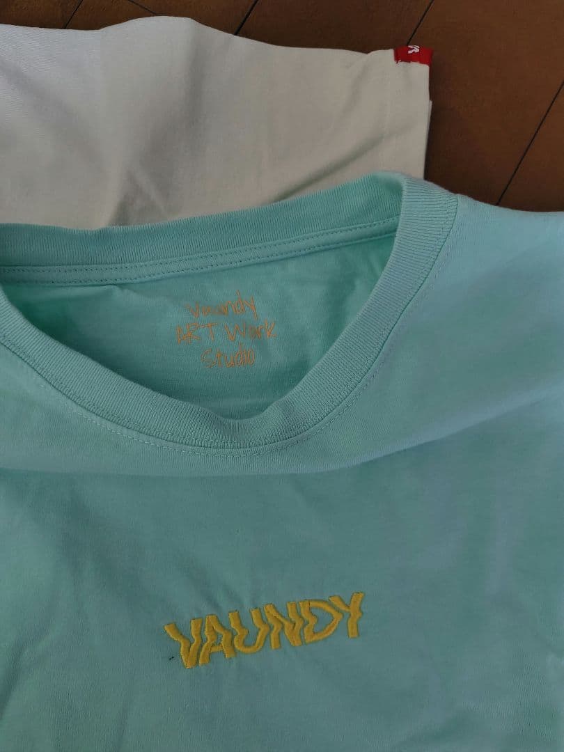 Vaundyバウンディ ロゴ刺繍Tシャツ 2色セット サイズL