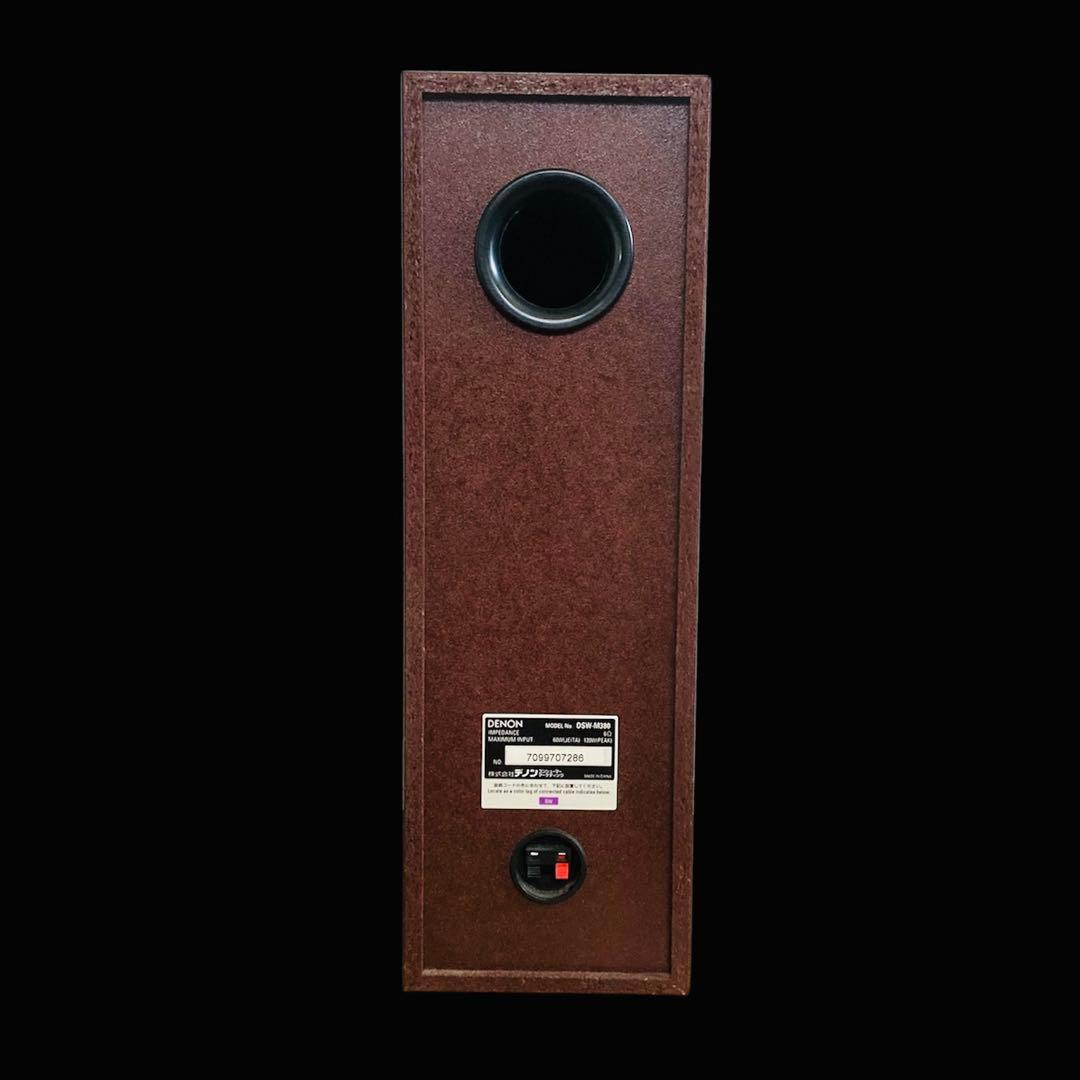 DENON デノン ウーファー＆スピーカー＆ケーブルセット