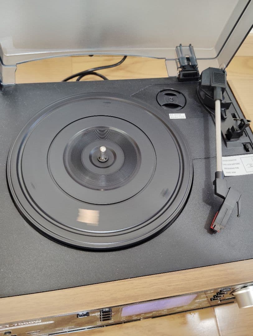 極美品 DCT ダブルCD録音機能付マルチレコードプレーヤー DCT-7000W