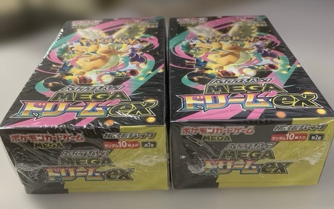 ポケカ　シュリンク付き　メガドリームEX
