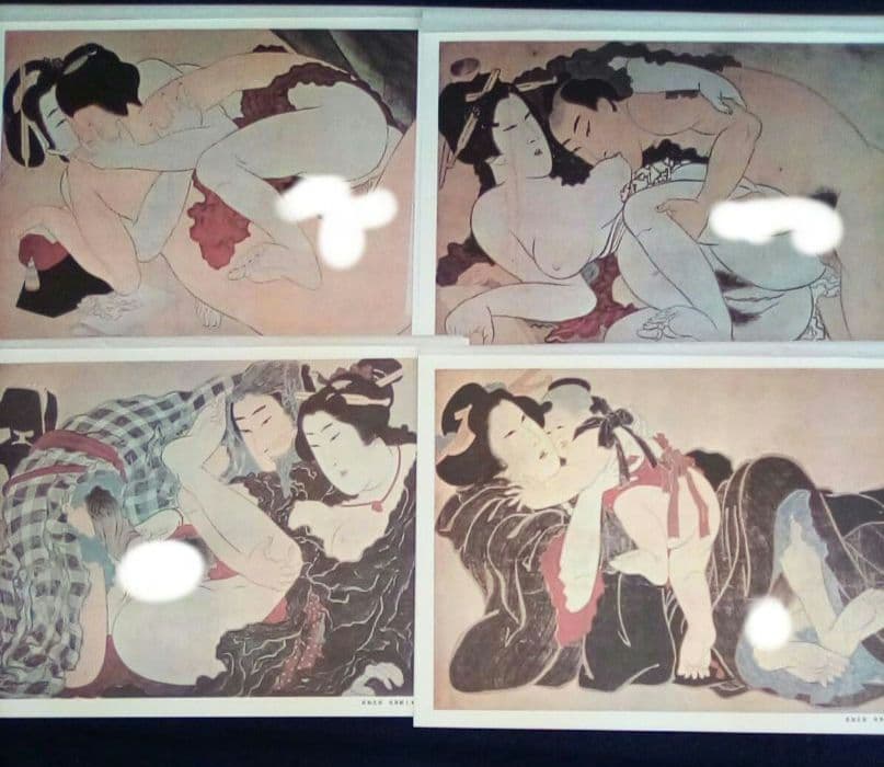 木箱入り春画　秘蔵浮世絵最高傑作選 (全28枚)