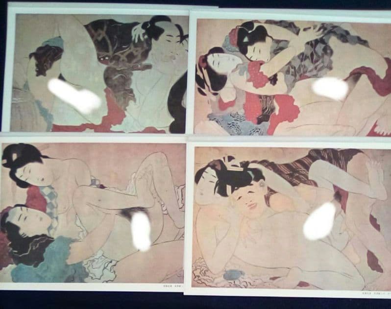 木箱入り春画　秘蔵浮世絵最高傑作選 (全28枚)