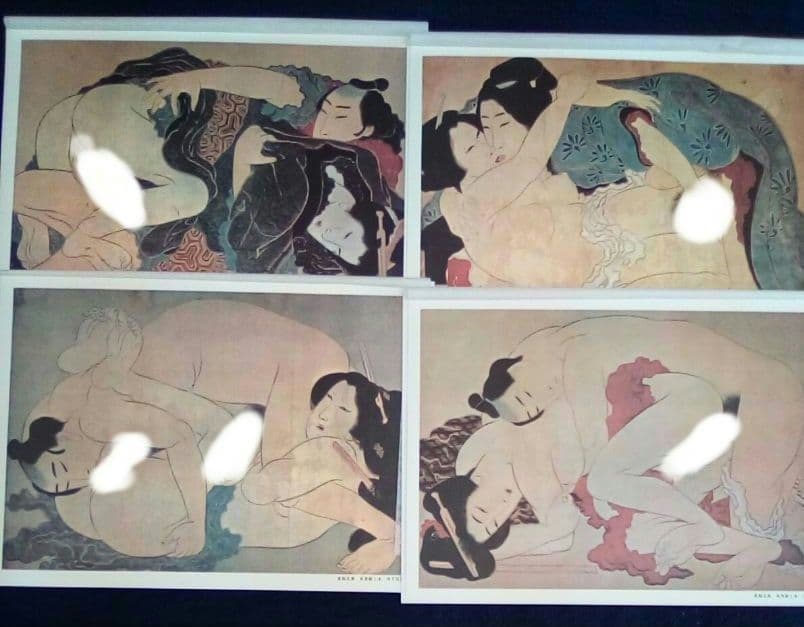 木箱入り春画　秘蔵浮世絵最高傑作選 (全28枚)