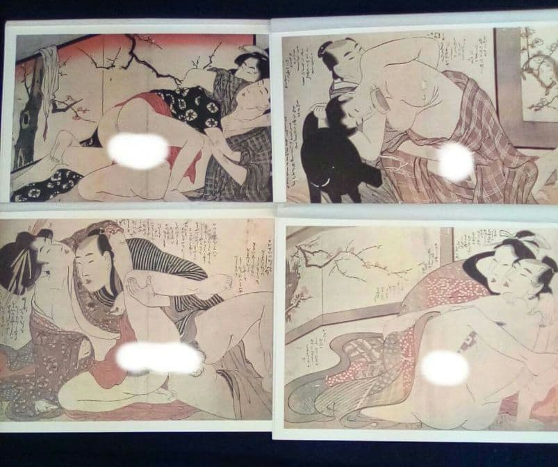 木箱入り春画　秘蔵浮世絵最高傑作選 (全28枚)