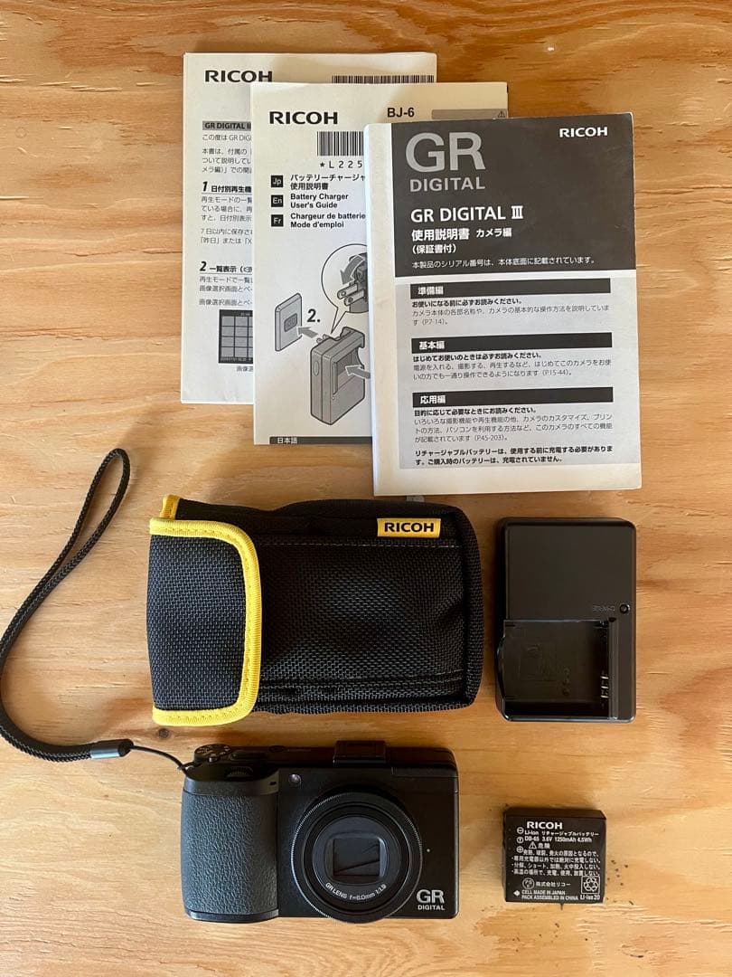 RICOHリコー GR DIGITAL III（GRデジタル3）完動・美品