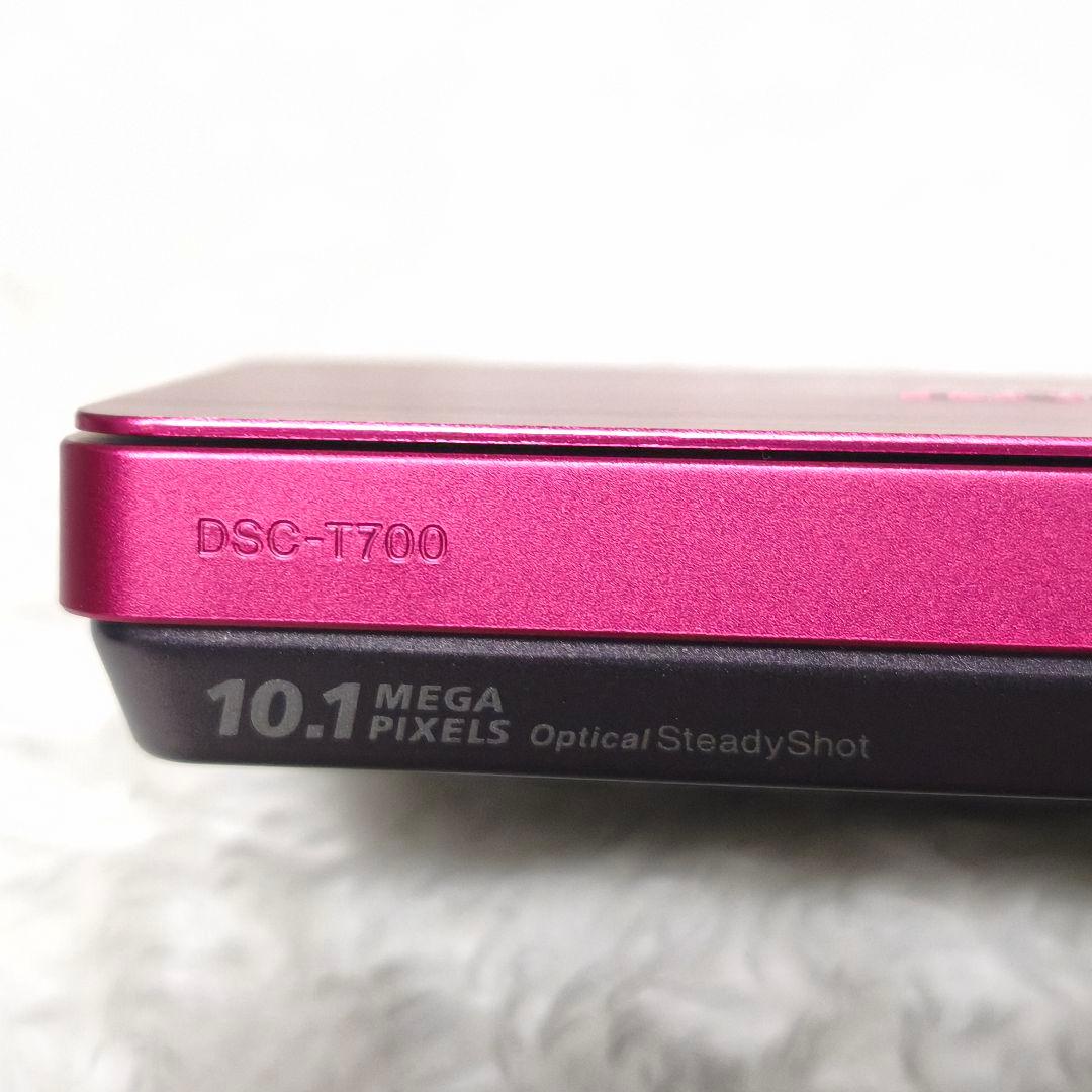 美品✨ SONY Cyber-shot DSC-T700 ピンク 新品バッテリー