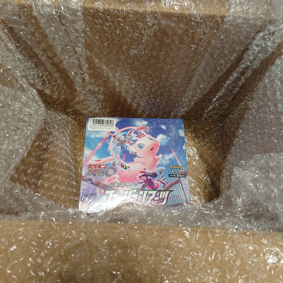 新品未開封 シュリンク付き 未開封 ポケモンカード フュージョンアーツ 1box
